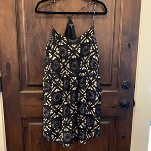 Madewell racerback silk dress